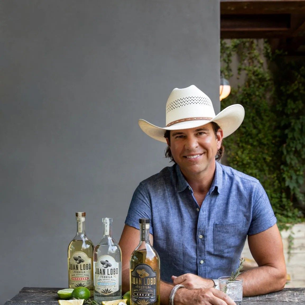 Juan Lobo Tequila Bottle Signing with Jon Wolfe