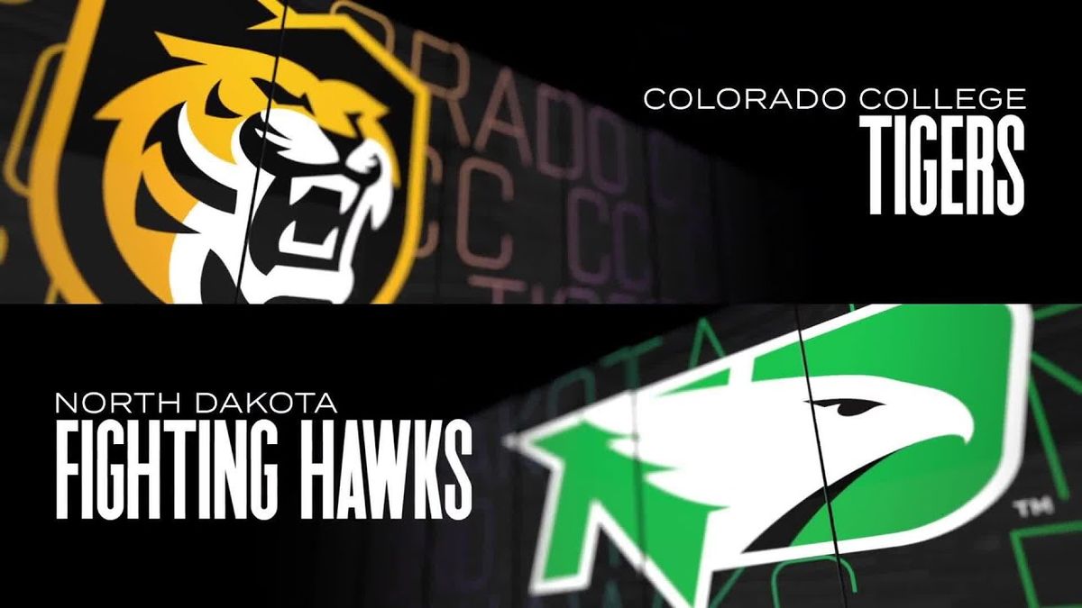 Colorado College Tigers vs. North Dakota Fighting Hawks
