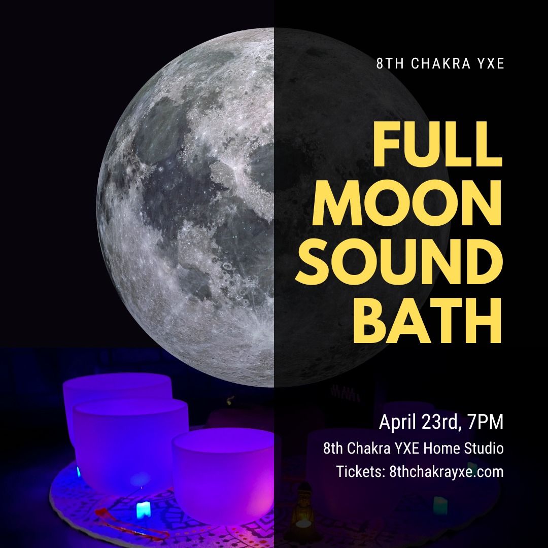 SOLD OUT - Full Moon Sound Bath