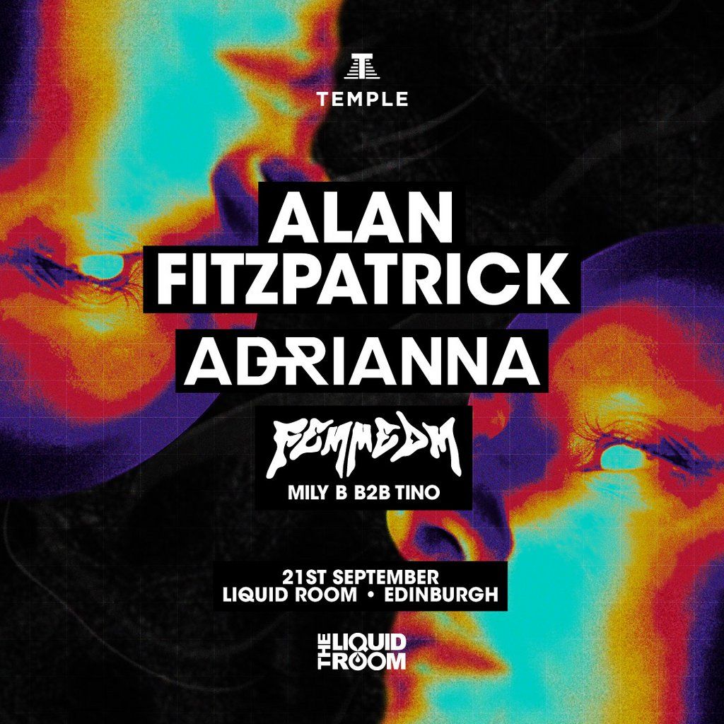 Alan Fitzpatrick at The Liquid Room | Temple House Music