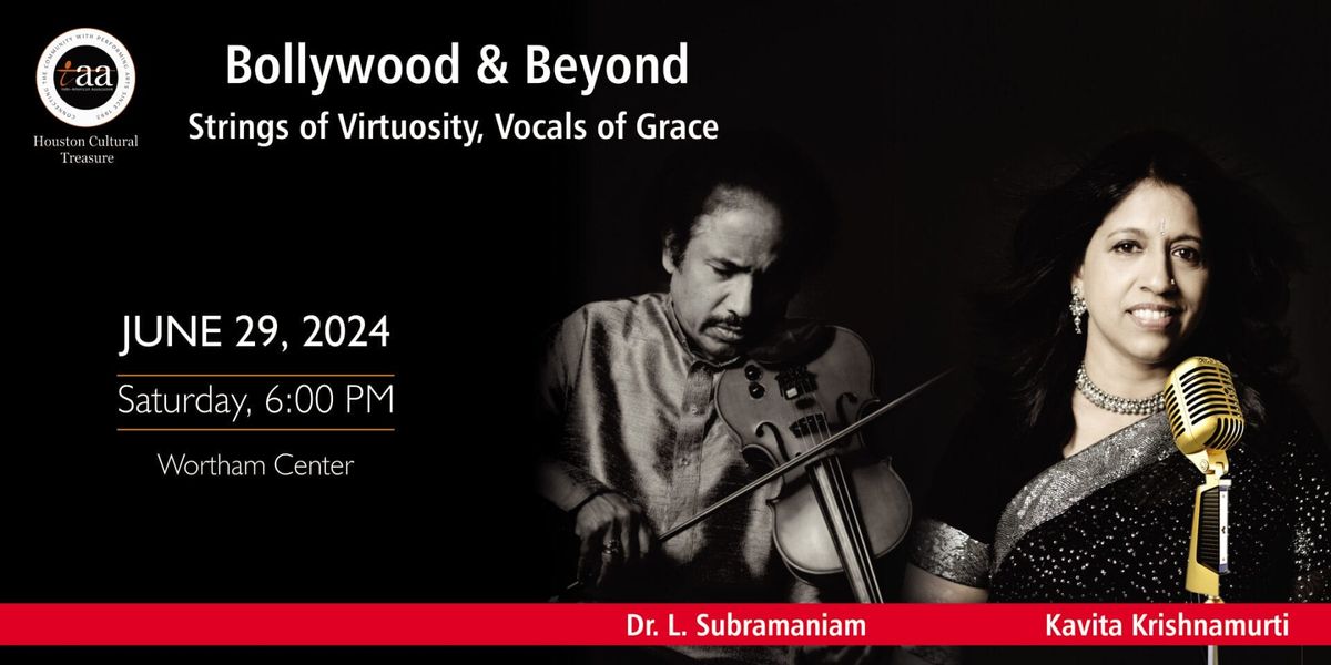 Bollywood and Beyond - Kavita Krishnamurti and Dr. L. Subramaniam at Hard Rock Casino Northern Indiana