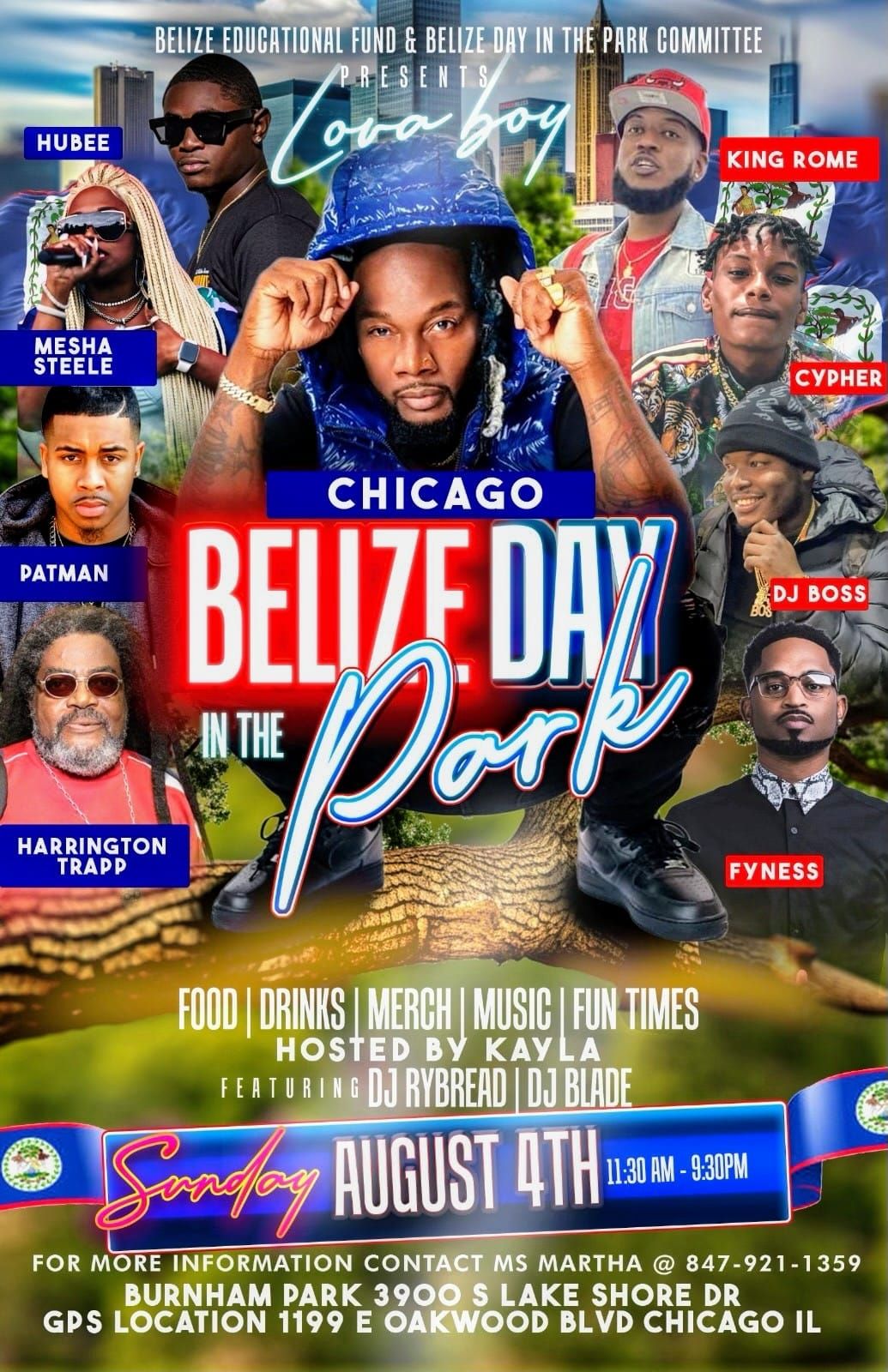 Chicago Belize Day In The Park