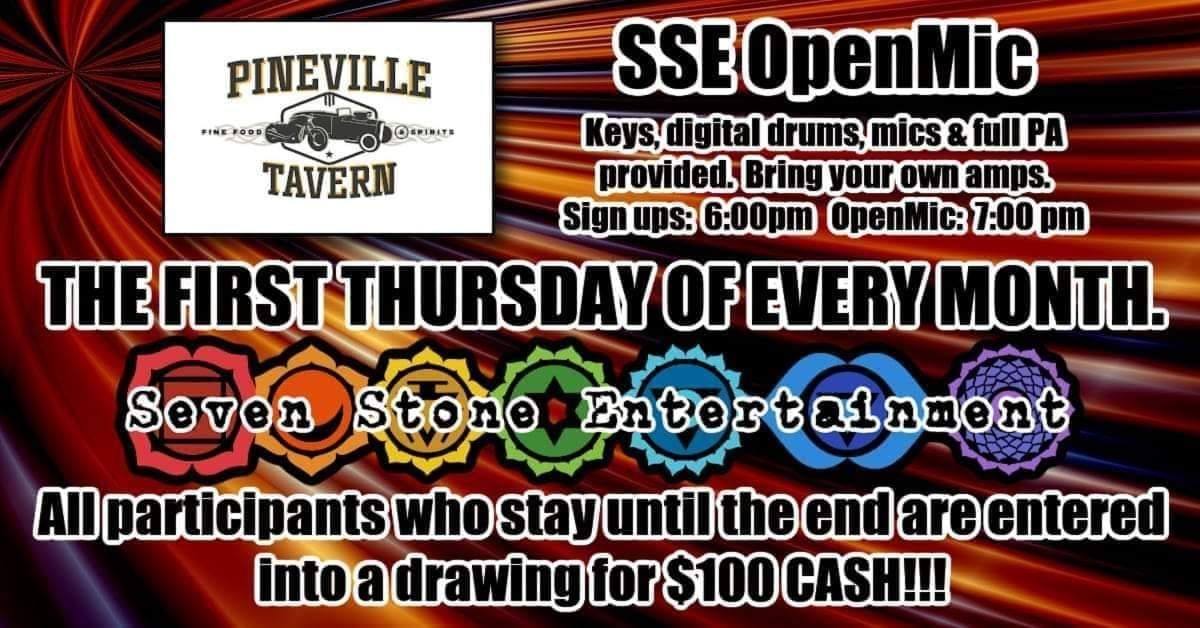 SSE Thursday Open Mic At Pineville Tavern 12\/5\/24