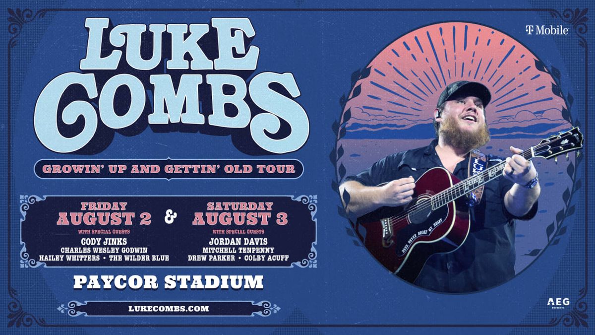 Luke Combs Growin' Up and Gettin' Old Tour