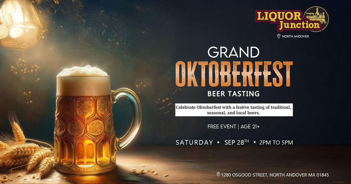 Oktoberfest Beer Grand Tasting @ North Andover