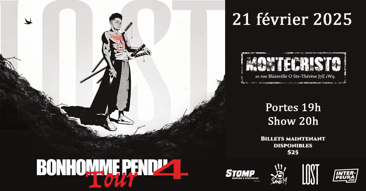 LOST, Bonhomme Pendu 4 tour au Montecristo