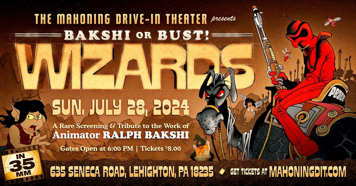 Bakshi Or Bust! WIZARDS '77 (on 35mm)