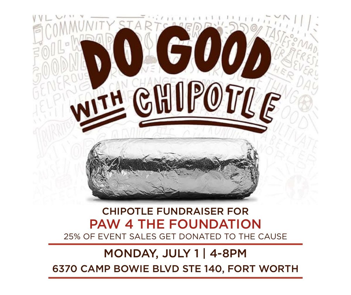 Chipotle Fundraiser -save the horse 