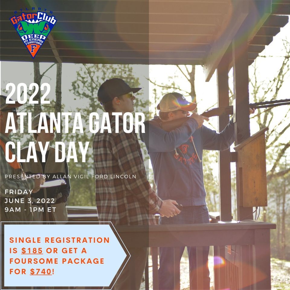 2022 Atlanta Gator Clay Day, Garland Mountain Sporting Clays & Grill