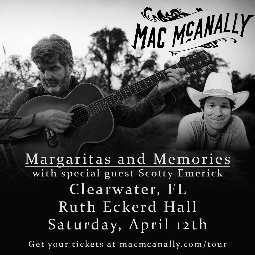 Mac McAnally at Ruth Eckerd Hall