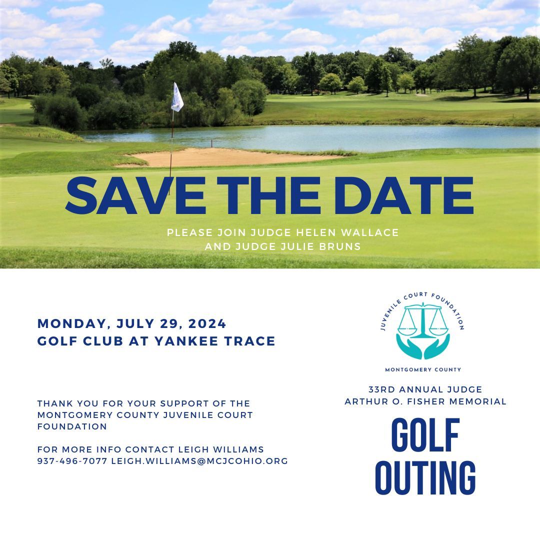 33rd Annual Judge Arthur O. Fisher Golf Outing