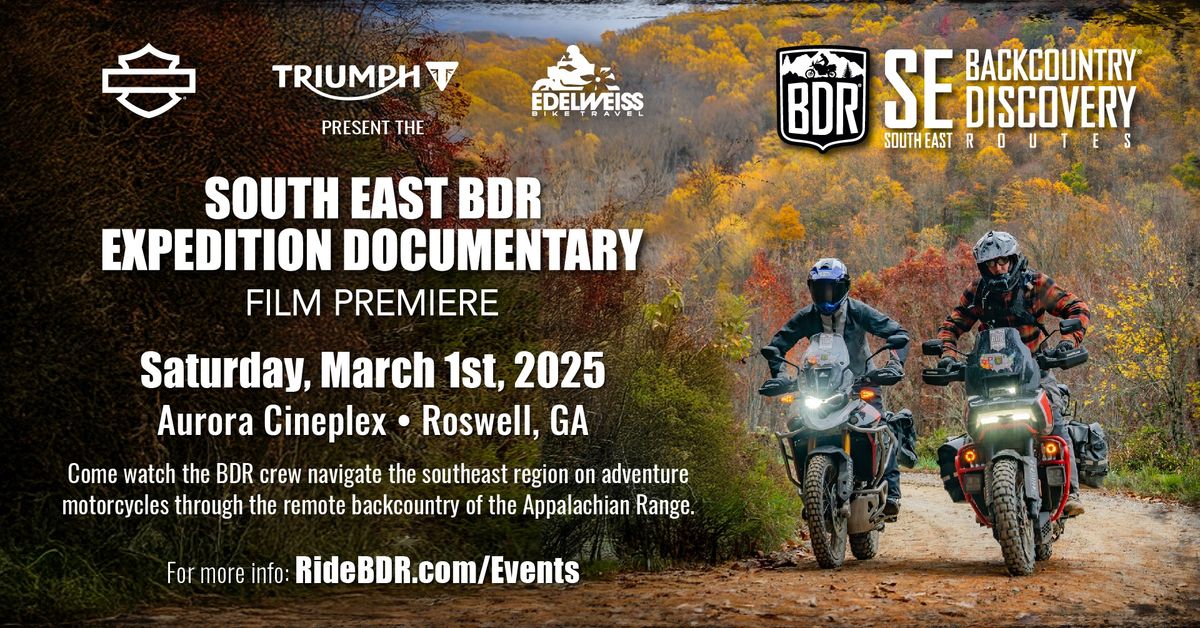 South East BDR Route Release Party In Roswell, GA!