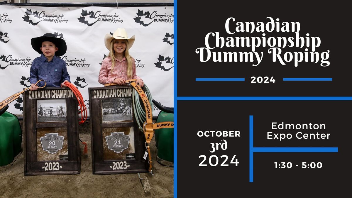 2024 Canadian Championship Dummy Roping