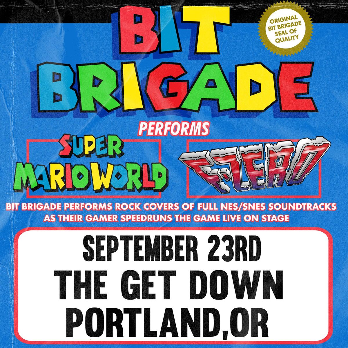 Bit Brigade performs \u201cSuper Mario World\u201d + \u201cF-Zero\u201d at The Get Down