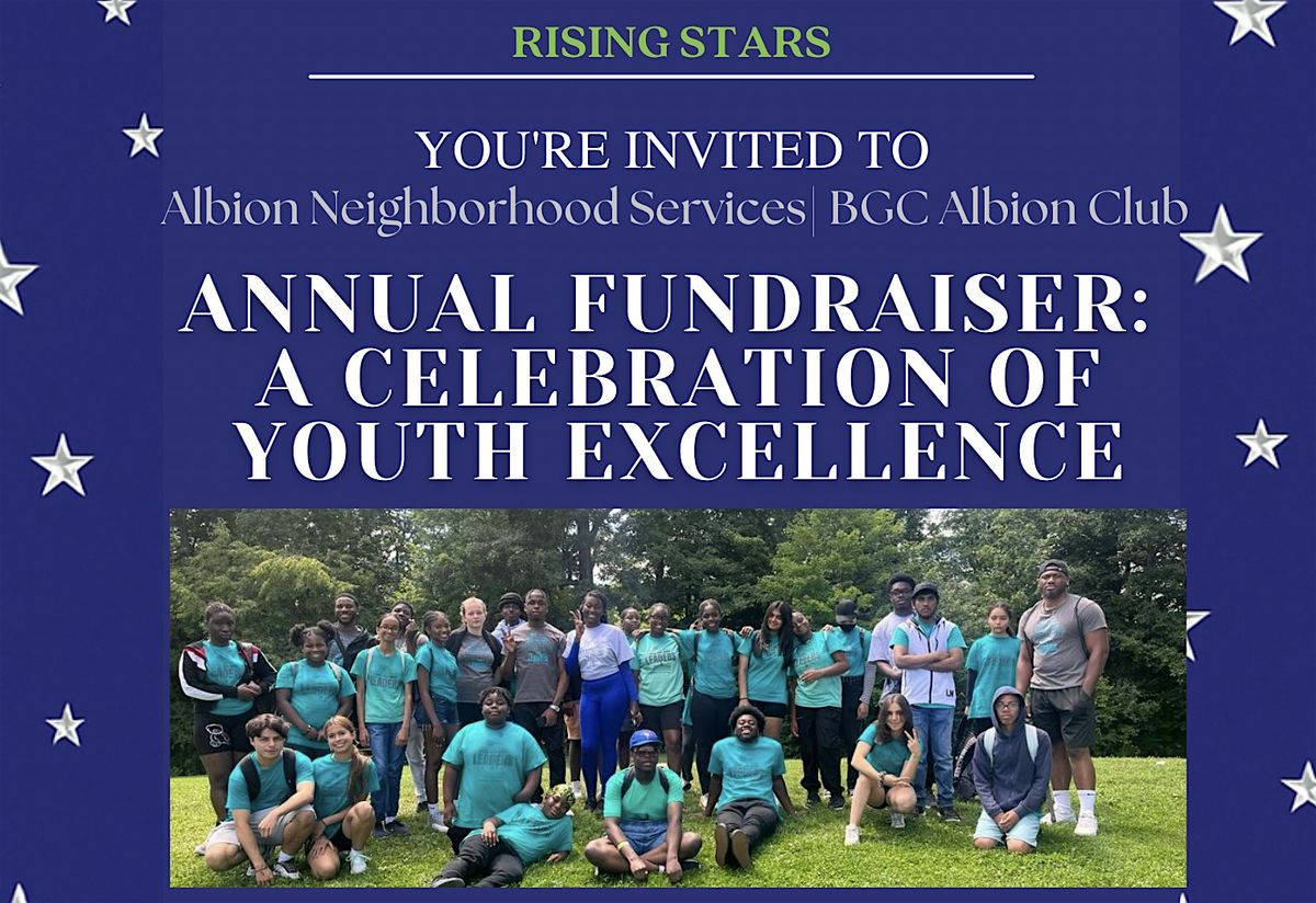 Annual Fundraiser: A Celebration of Youth Excellence