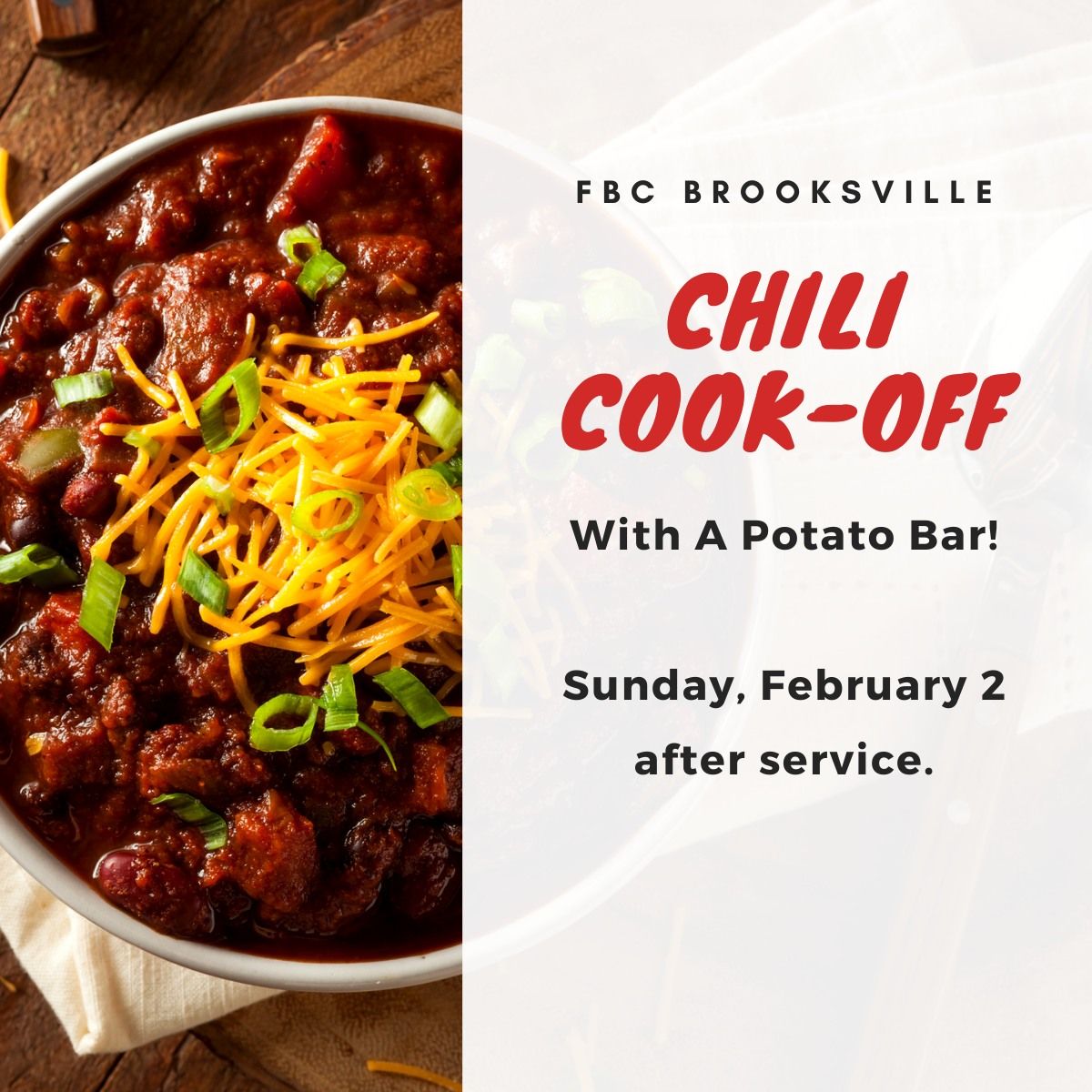 Chili Cook-Off