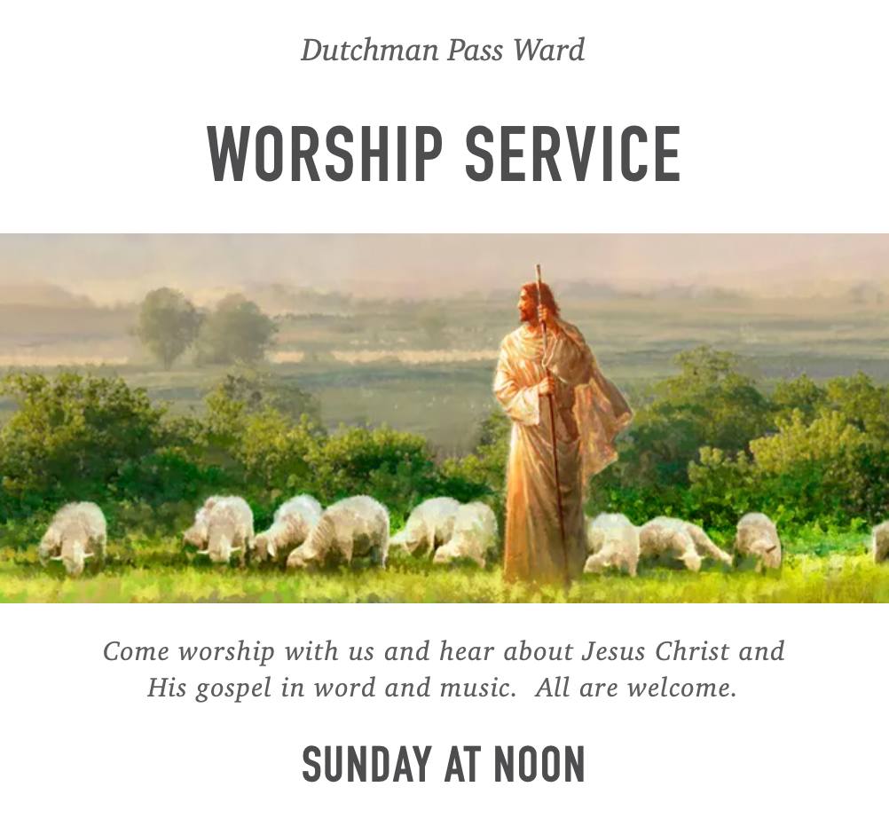 Sunday Worship Service