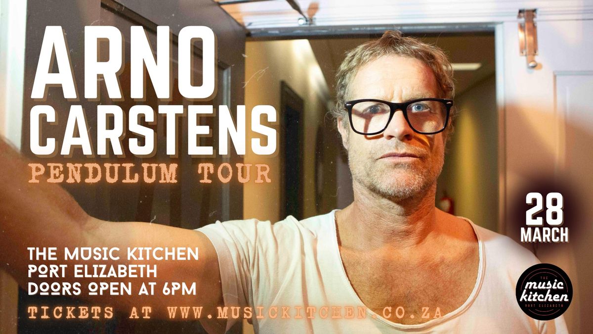 Arno Carstens live at The Music Kitchen 28 March 2025