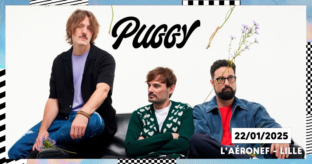 Puggy \u2022 Mercredi 22 janvier 2025 \u2022 L'A\u00e9ronef, Lille