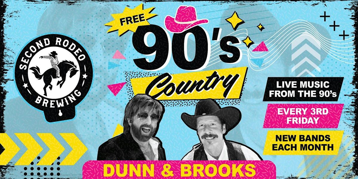 90s Country LIVE with DUNN & BROOKS @ Second Rodeo Brewing