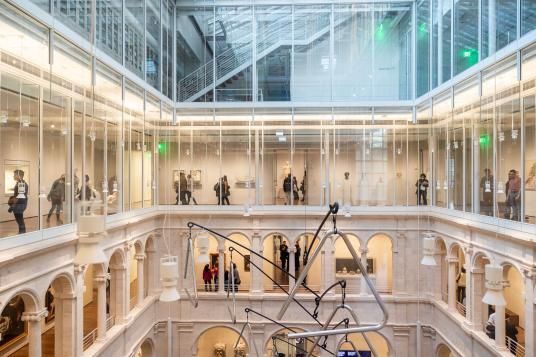 Harvard Art Museums at Night