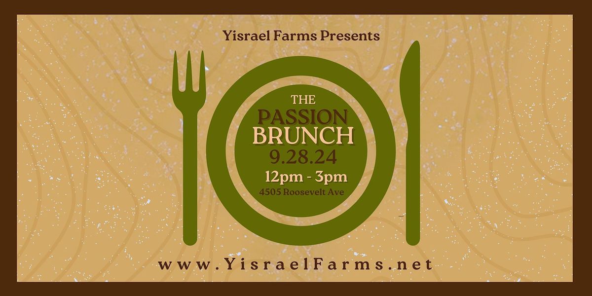 Yisrael Passion Brunch