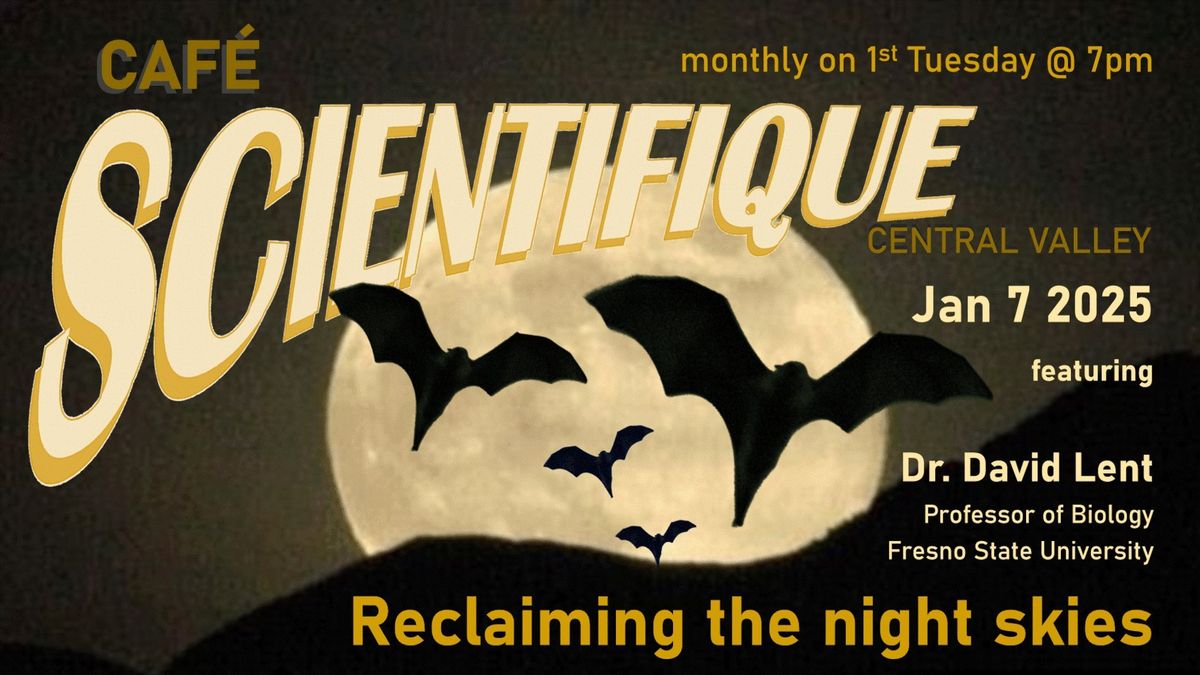  Caf\u00e9 Scientifique: Reclaiming the Night Skies