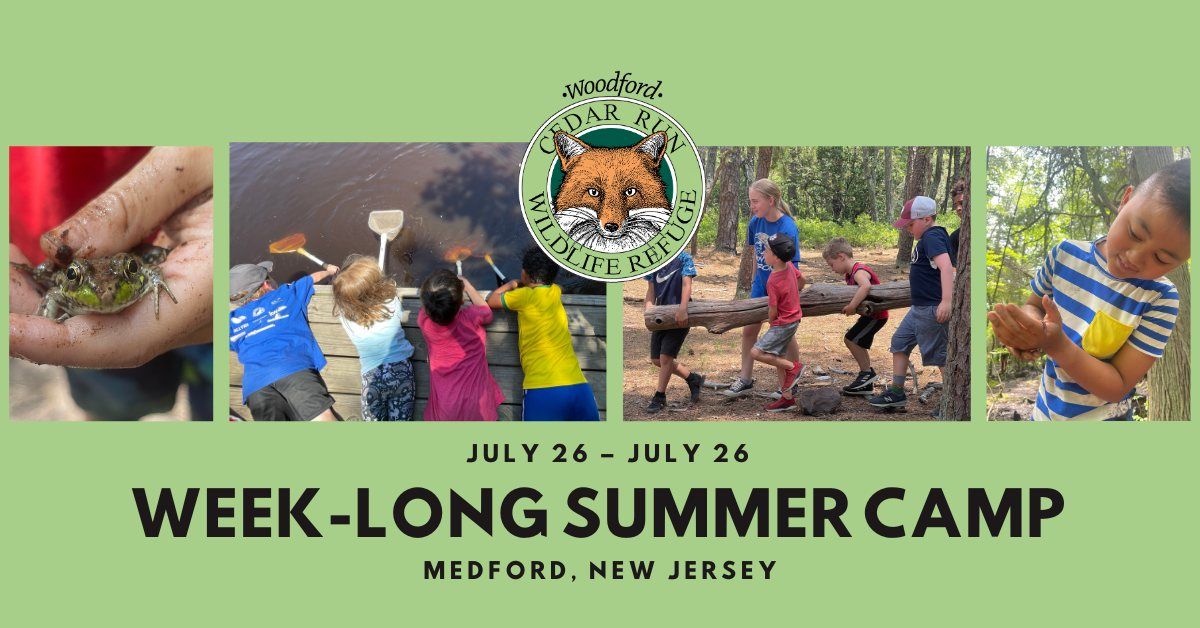 Summer Camp at Cedar Run: July 22 - July 26