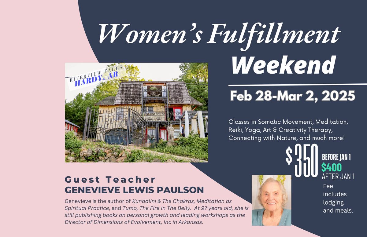 Women's Fulfillment Weekend