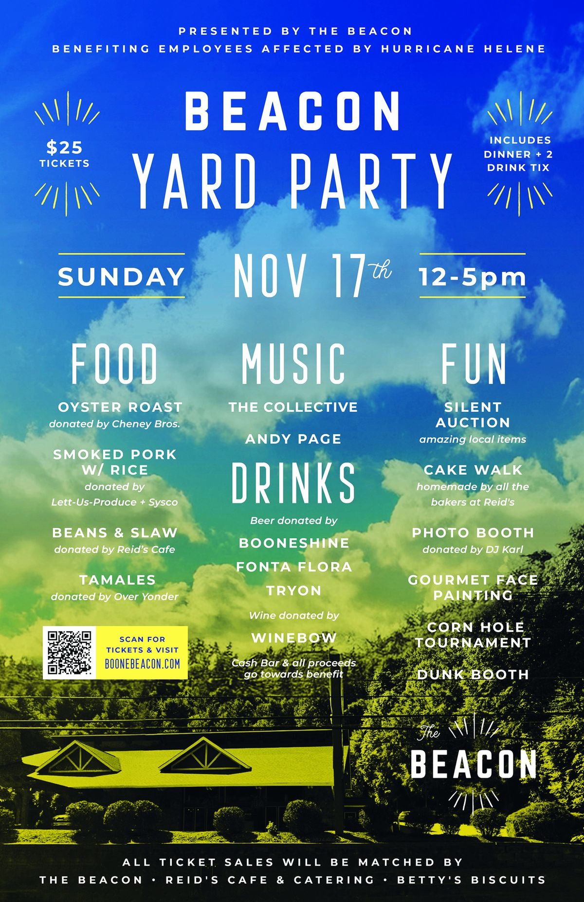 The Beacon Presents Yard Party benefit 