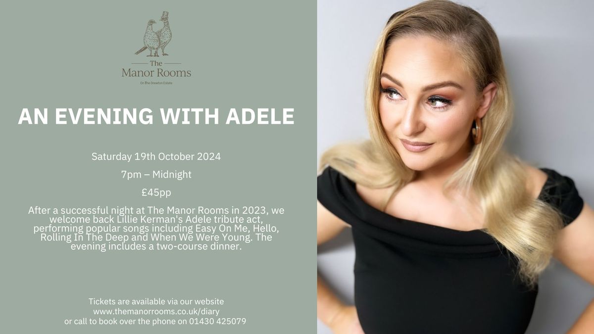 AN EVENING WITH ADELE