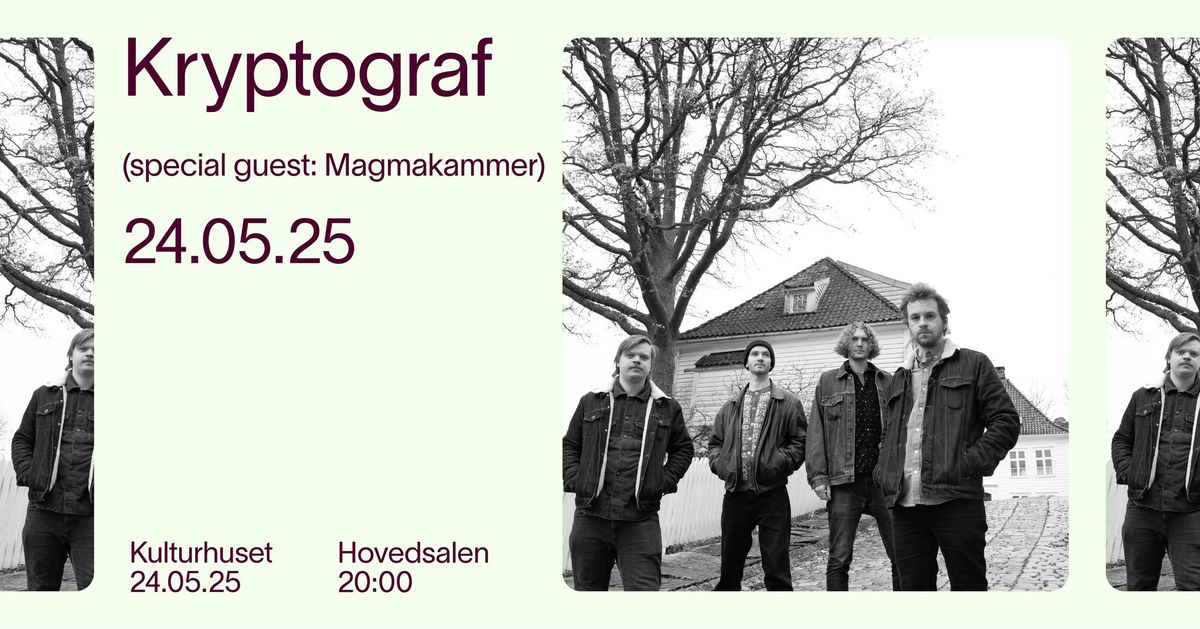 Kryptograf + Special guests: Magmakammer