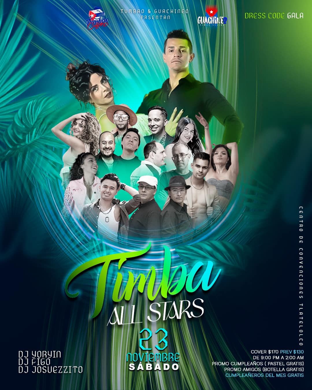 Timba \ud83c\udde8\ud83c\uddfa All \ud83c\udde8\ud83c\uddfa Stars - s\u00e1bado 23 de noviembre 9 pm