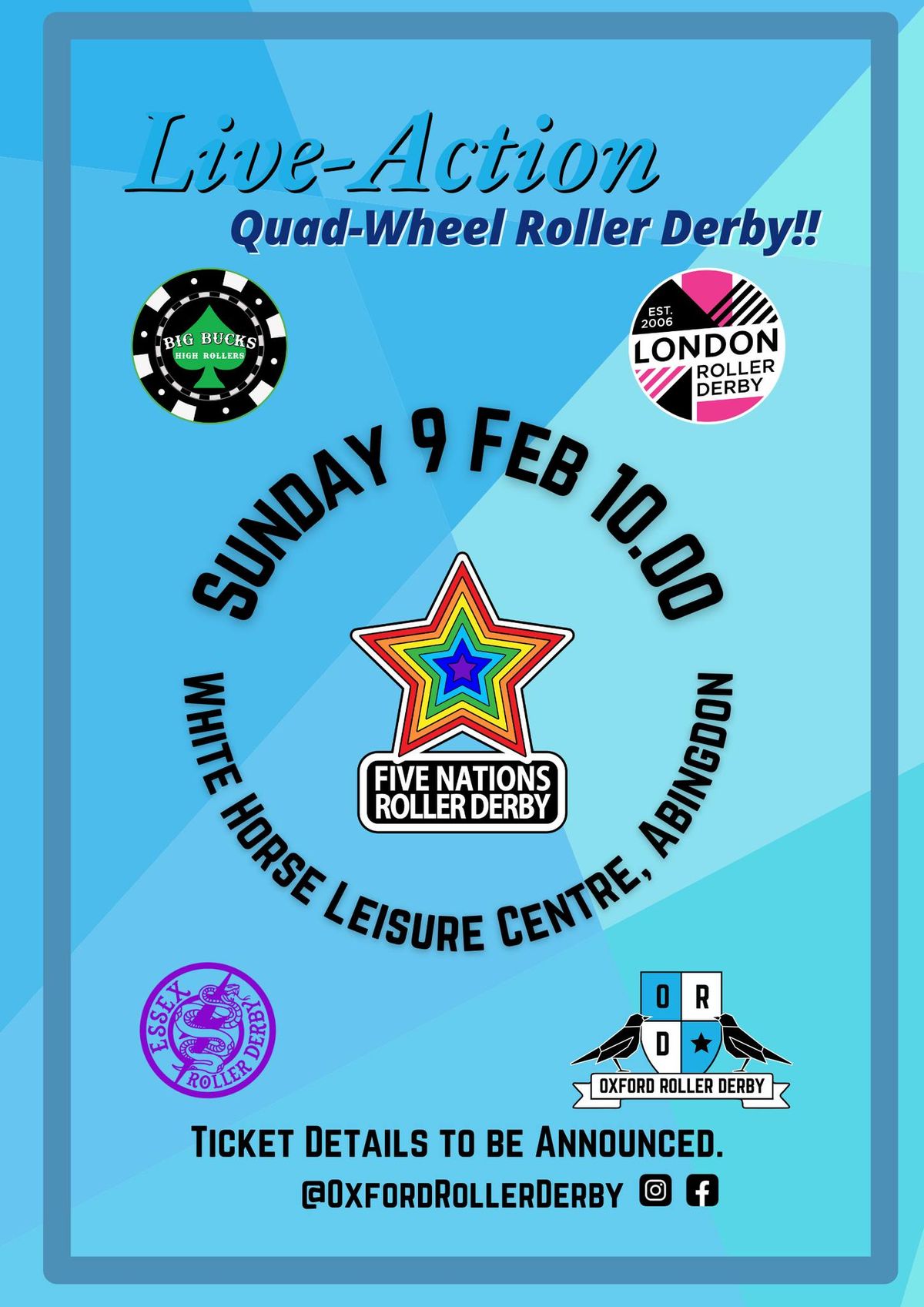 Five Nations Roller Derby: T3W-E hosted by Oxford