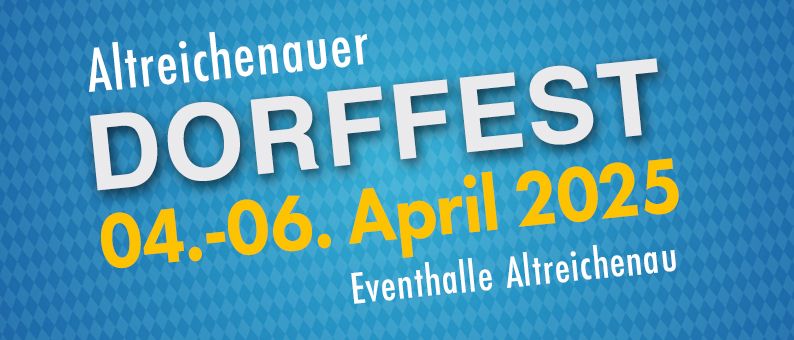 Altreichenauer Dorffest 2025