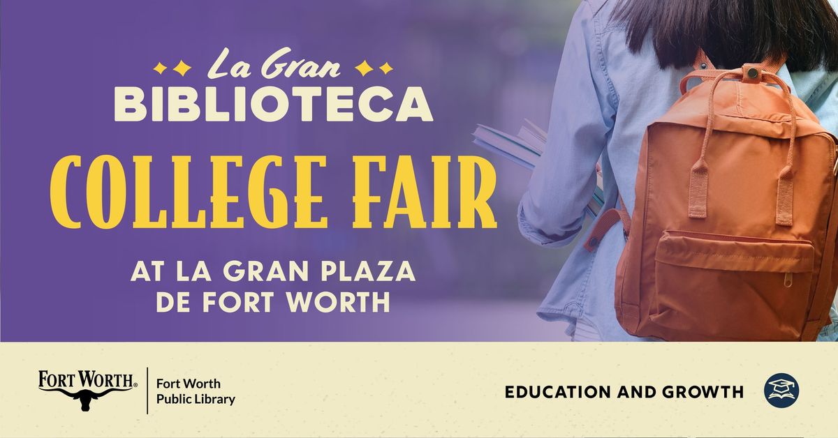 College Fair at La Gran Biblioteca