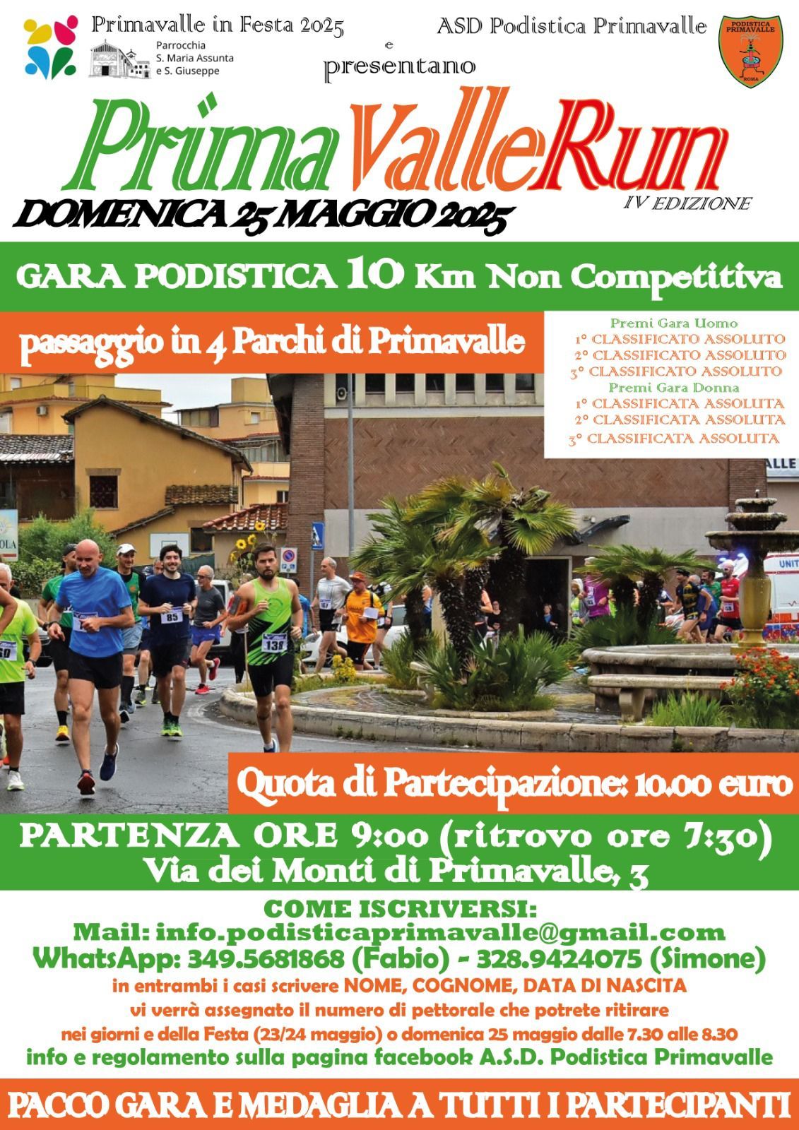 Primavalle Run IV Edizione 