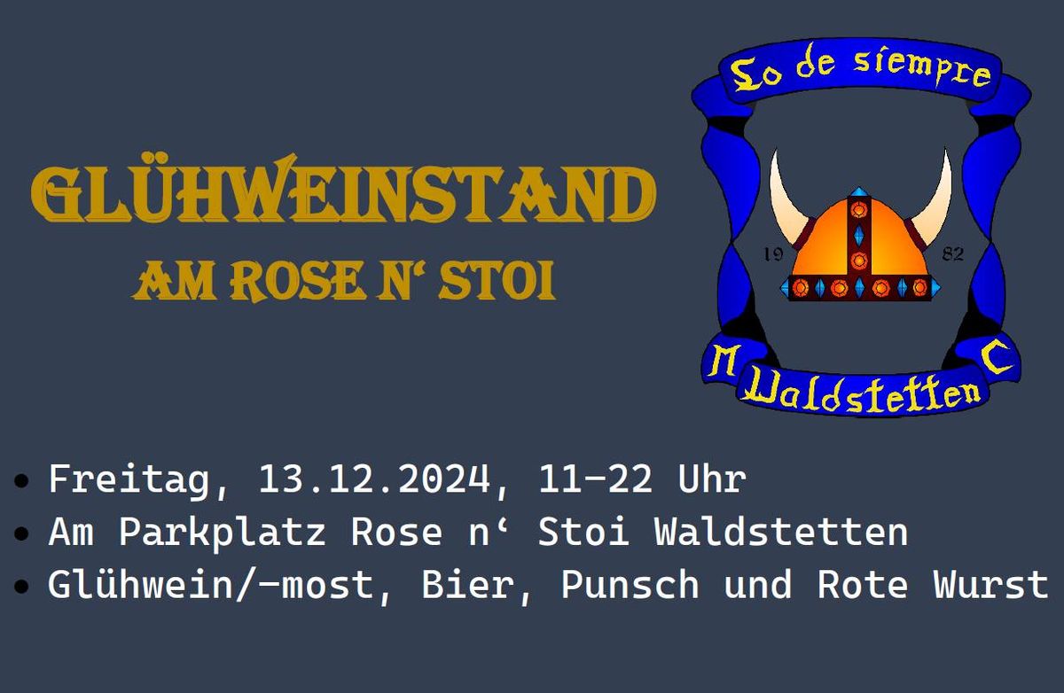 Gl\u00fchweinstand am Rose n' Stoi