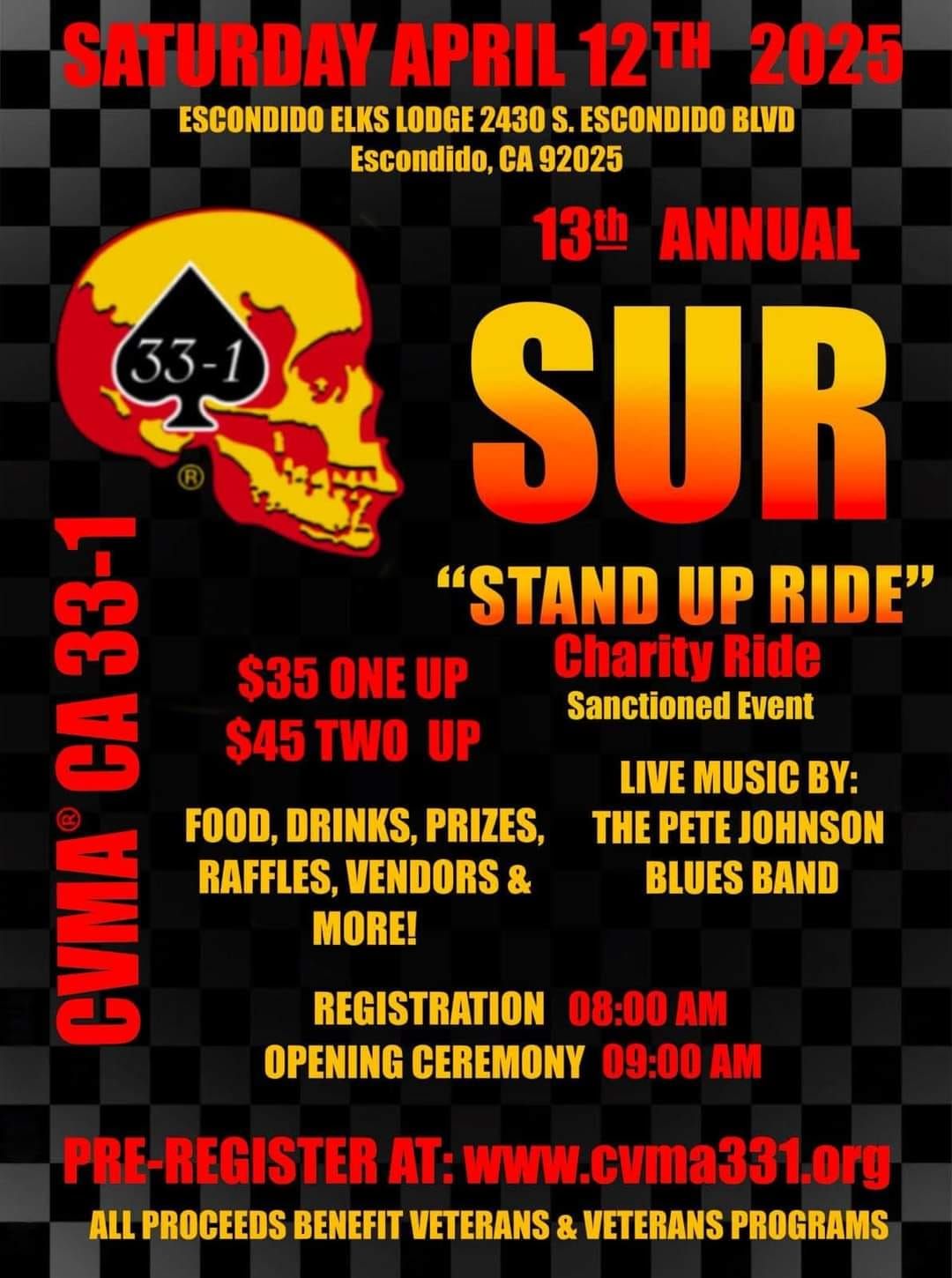 14th Annual Stand Up Ride (SUR) 