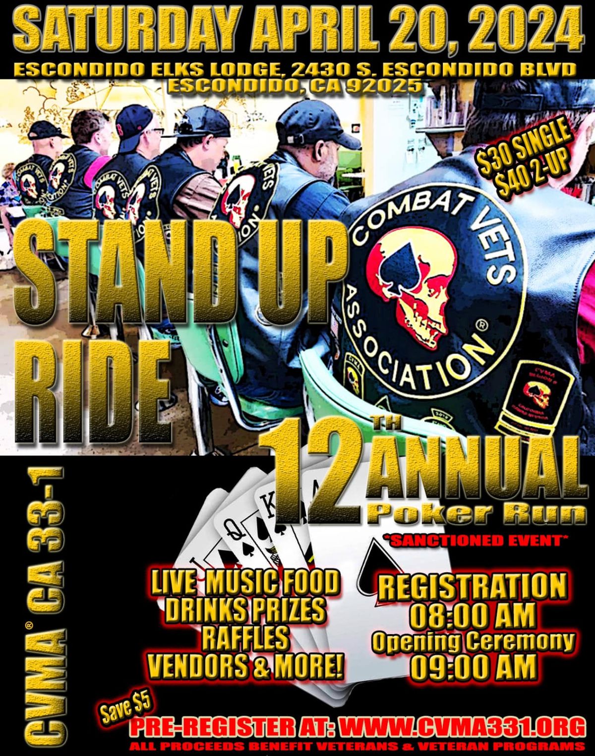 13th Annual Stand Up Ride (SUR) 