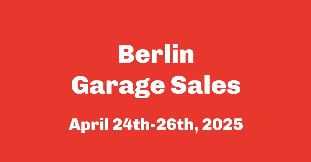 Berlin Garage Sales