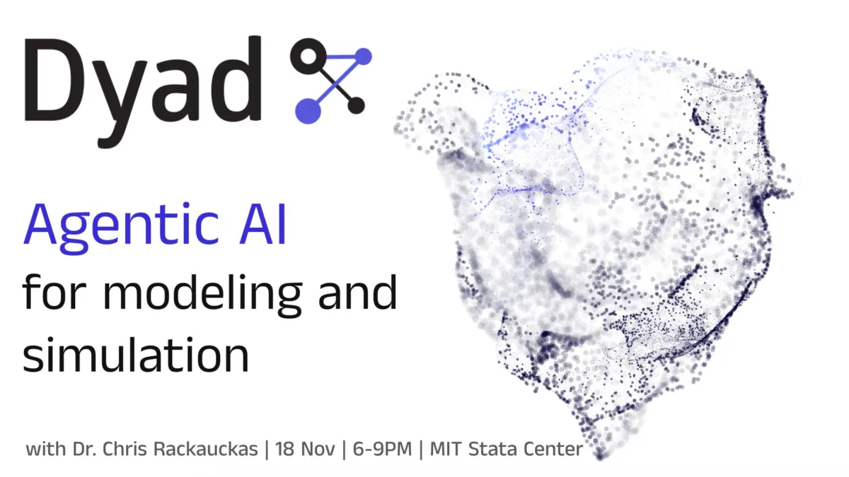 Dyad: Agentic AI for Modeling and Simulation