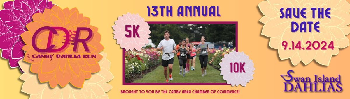 13th Annual Canby Dahlia Run!