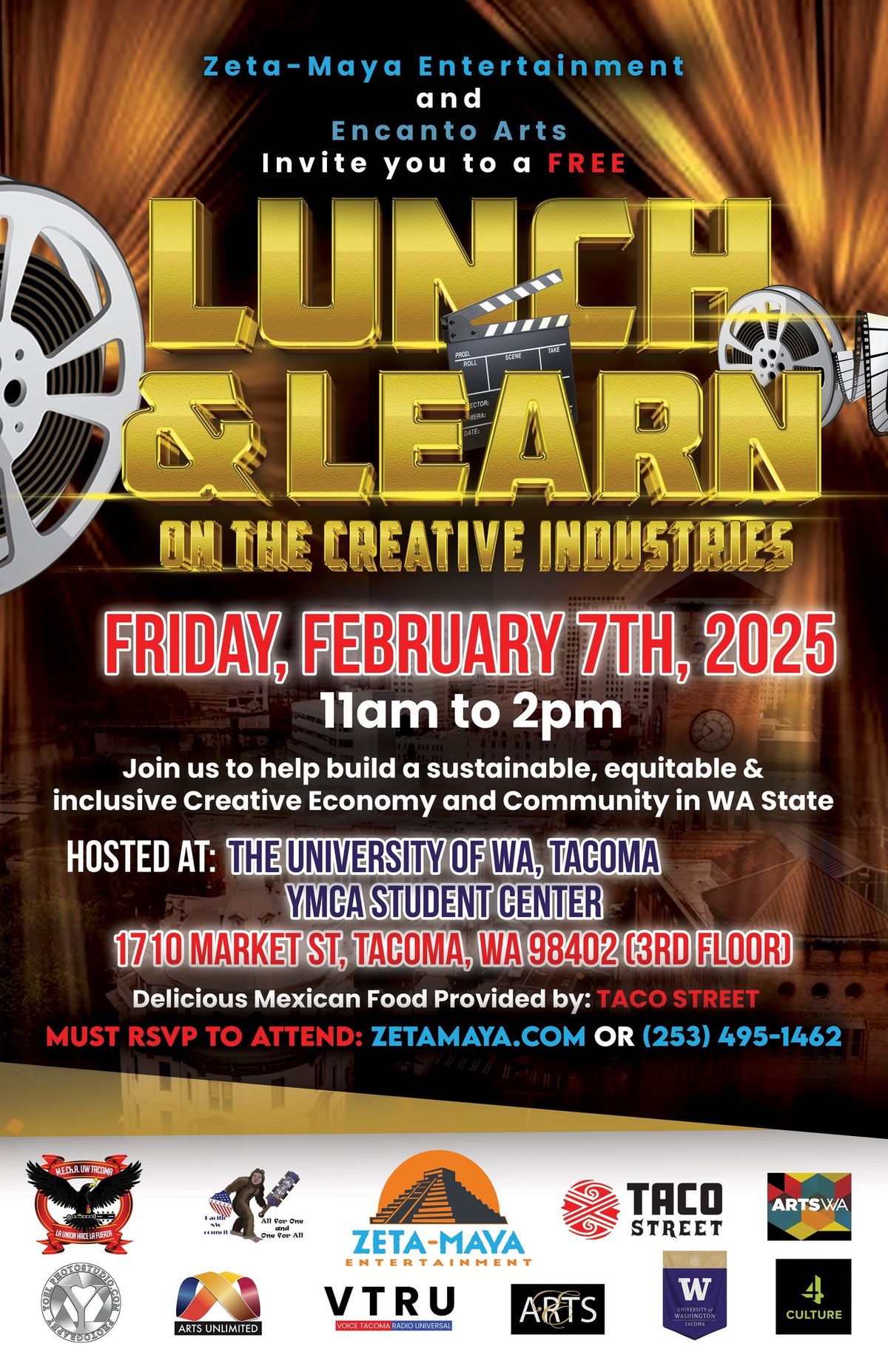 FREE Lunch & Learn on the Creative Industries in WA State