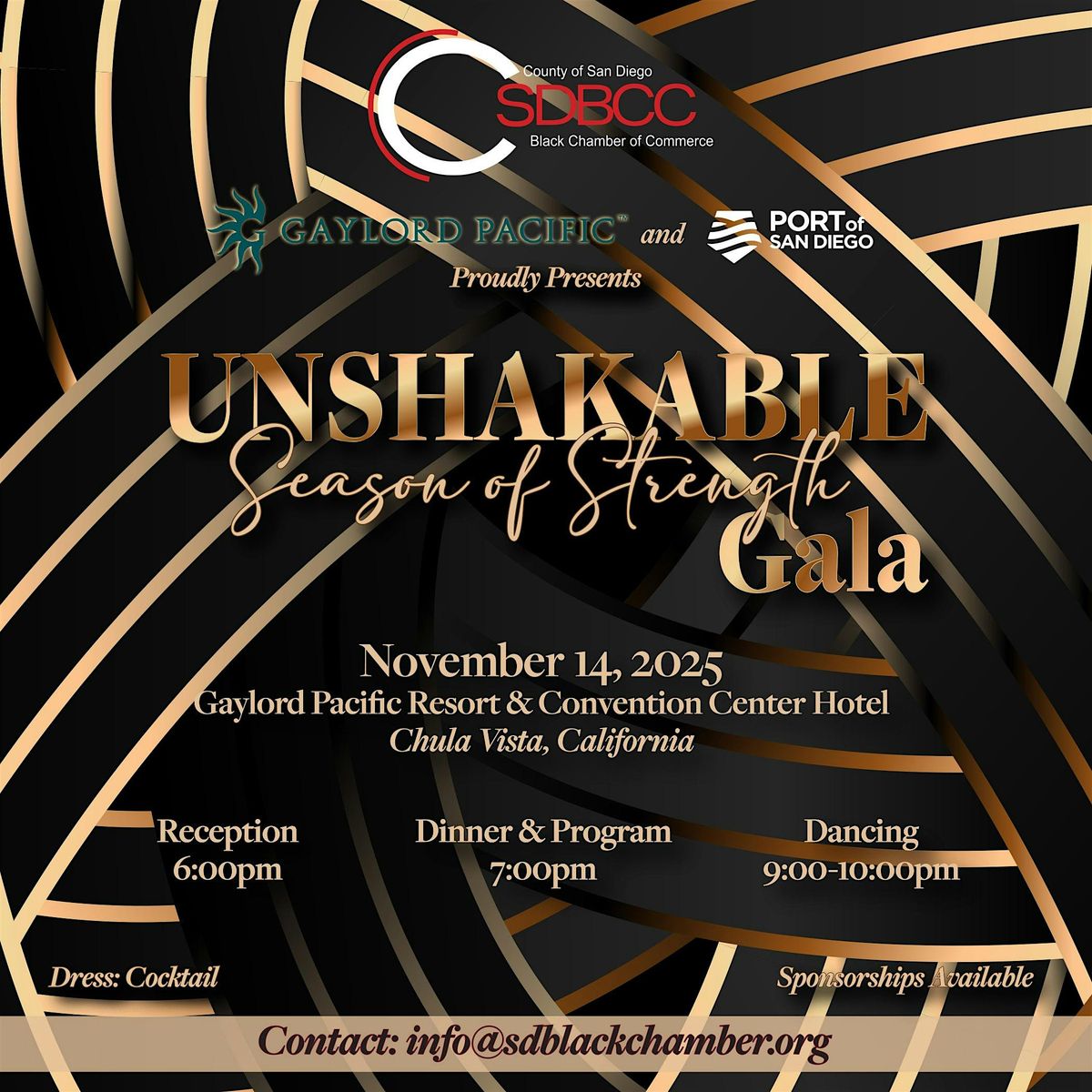 2025 Fundraiser Gala: Unshakeable: Season Of Strength