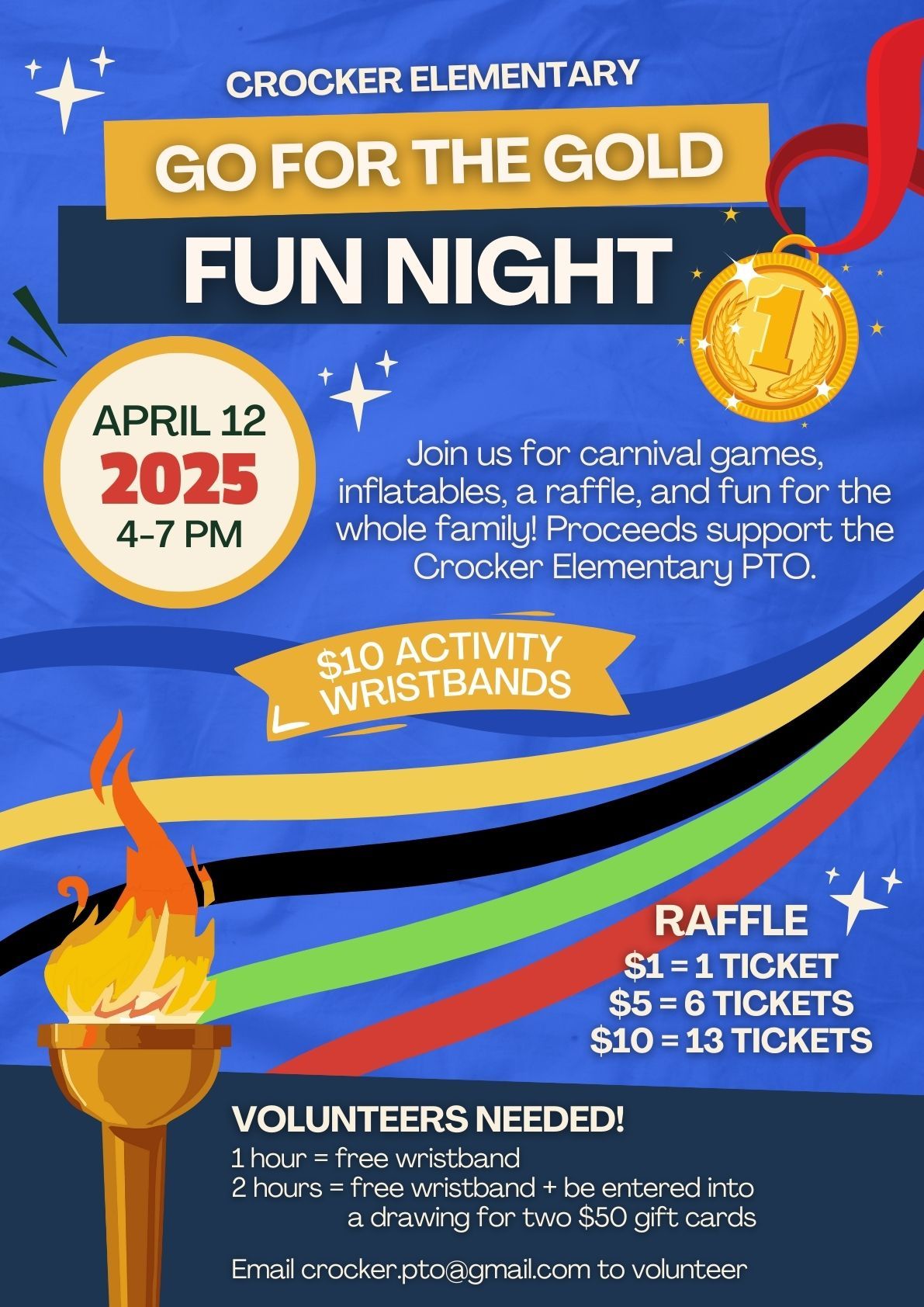 Go for the Gold Fun Night