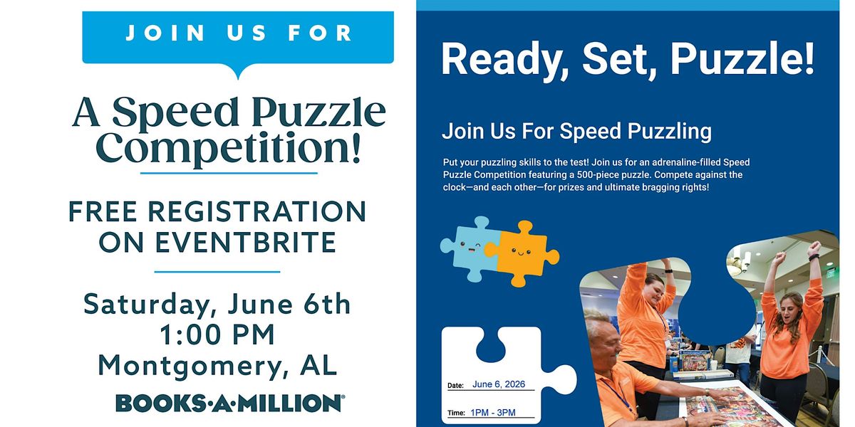 Join BAM for Speed Puzzling!