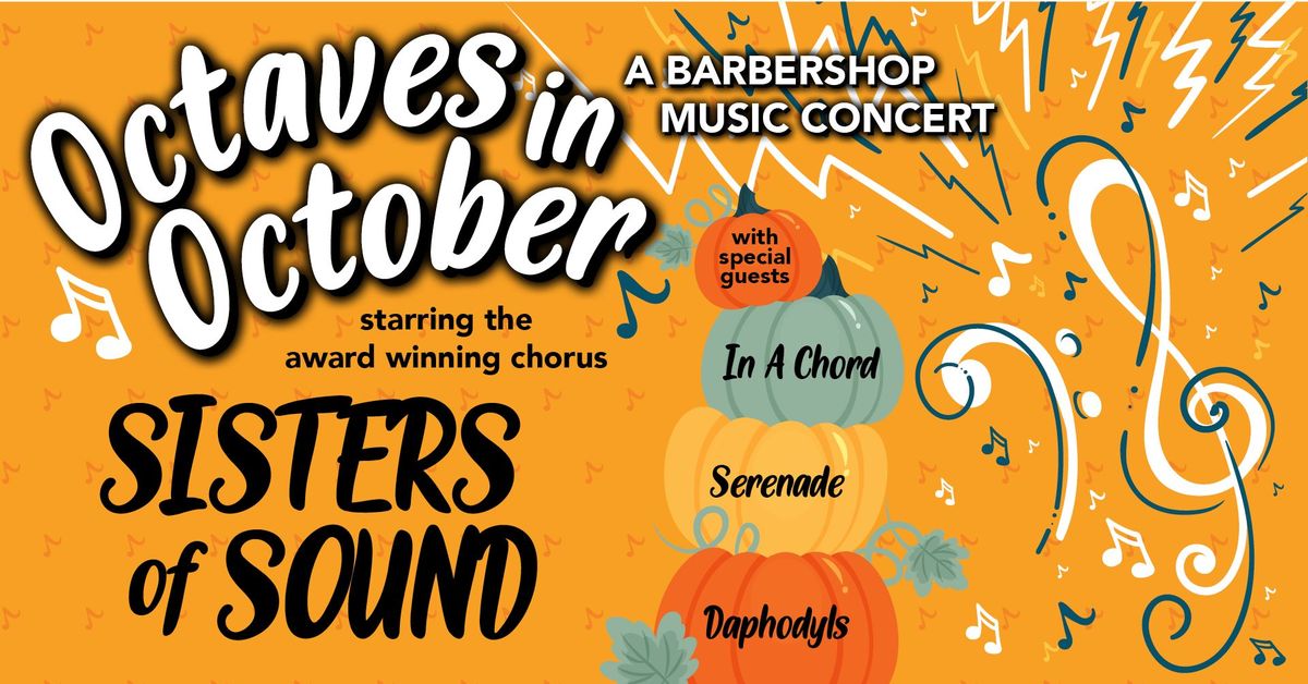 Octaves in October - A Barbershop Music Concert