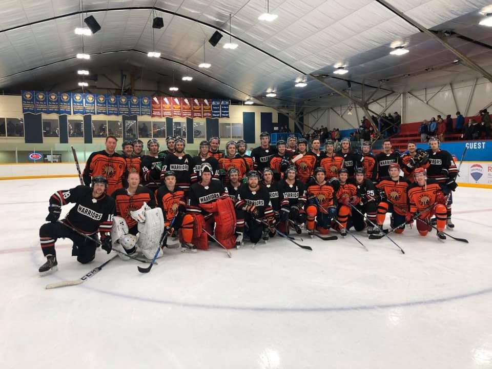 Rossland Senior Warriors vs. Nanaimo Steelmen Sr. AA Hockey Club