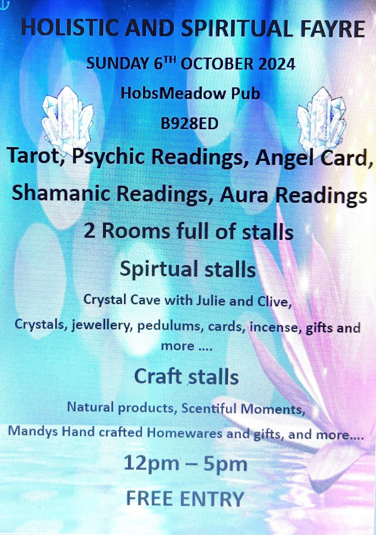 Holistic, Psychic and craft Fayre 